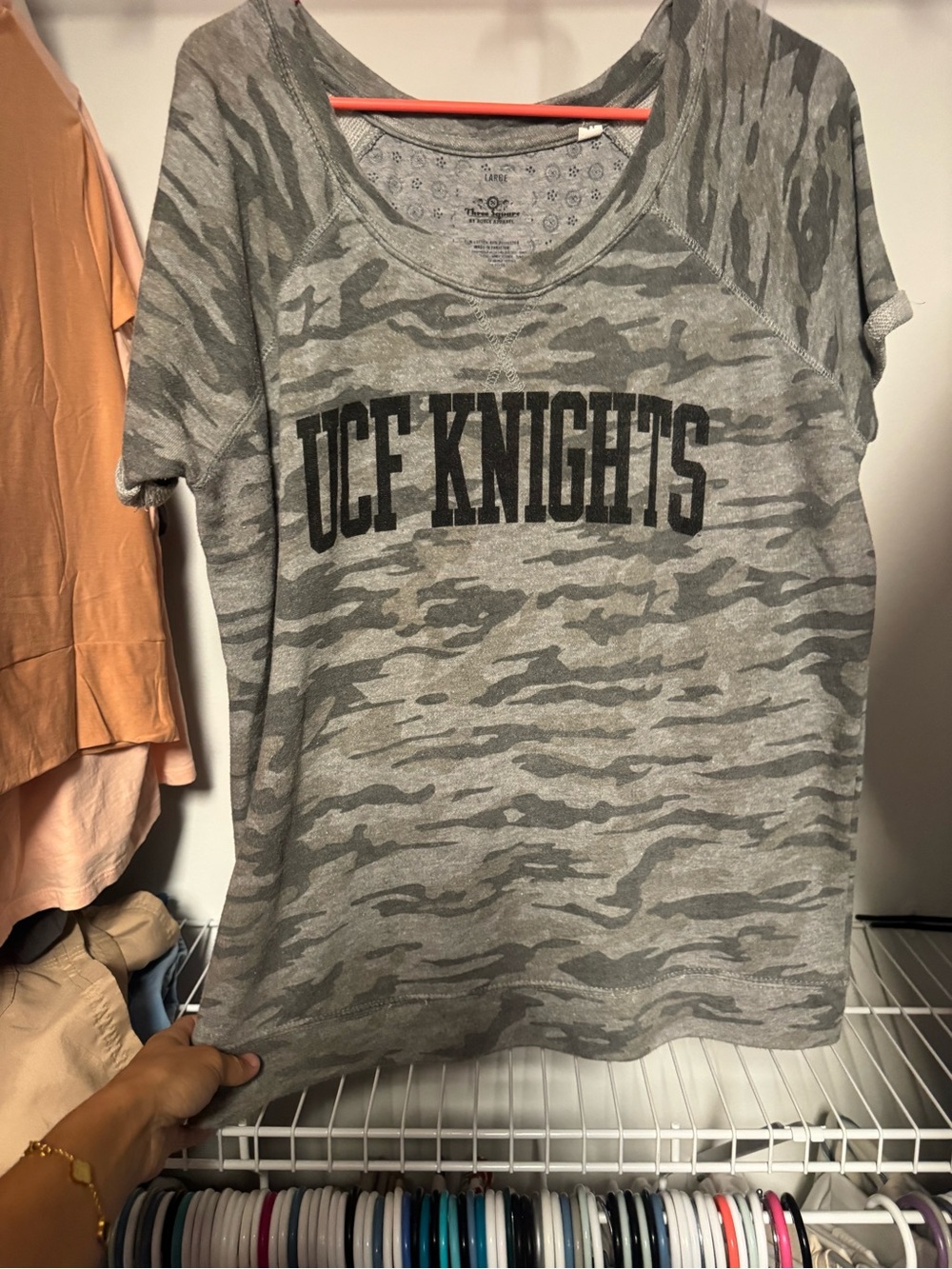 UCF Knights Gray Camo Tee